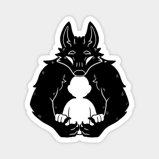 Werewolf Hugger Magnet