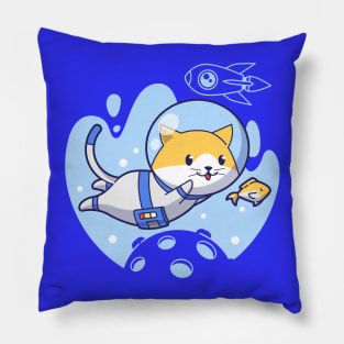 Space Fishing Pillow