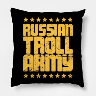 Funny Russian Troll / Internet Bot Pillow