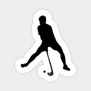 floorball player Magnet