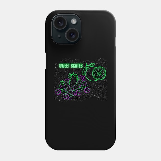 Lime Sweet Skates Phone Case by Skate Galaxy