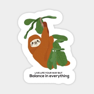 Sloth Magnet