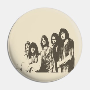 Deep Purple Vintage Pin