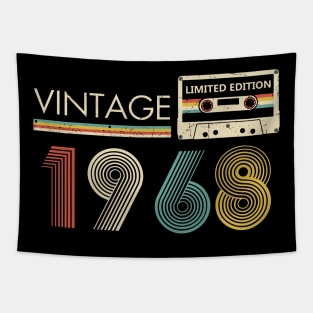 Vintage 1968 Limited Edition Cassette 55th Birthday Tapestry