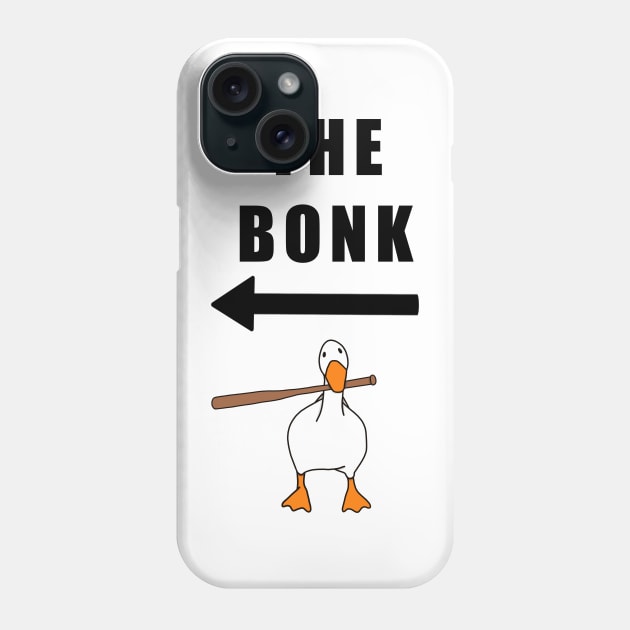 THE BONK funny matching t-shirts Phone Case by astonishingemma