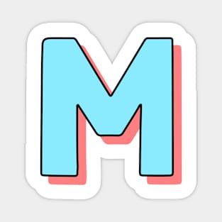 M letter Magnet