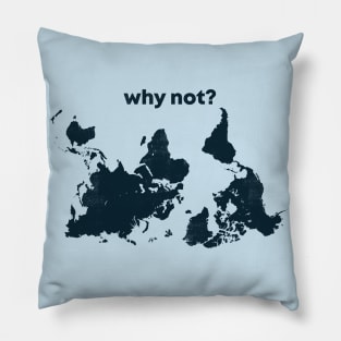 NASA Design | Inverted World Pillow