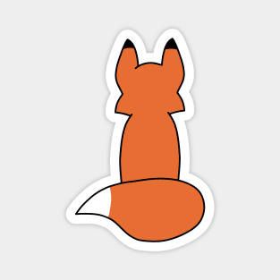 Fox Back Magnet