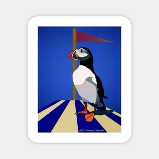 Circus Puffin Magnet