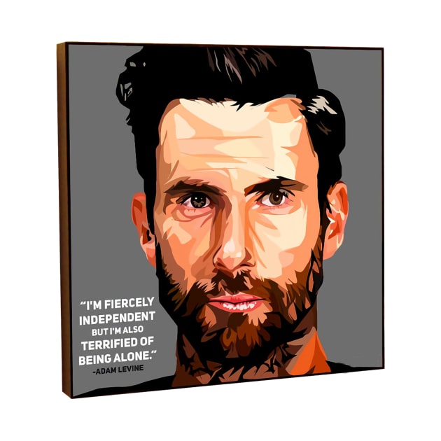 Adam Levine Artis by GEULISPISAN