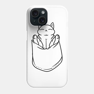 Pocket Cat  Cute Phone Case