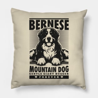 Bernese Mountain Dog Pillow