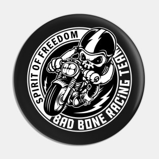 Spirit of Freedom Skeleton Rider Pin