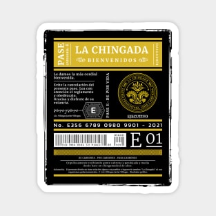 La Chingada Pase Ejec Magnet