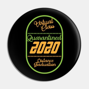 Virtual Class Distance Graduation Pin