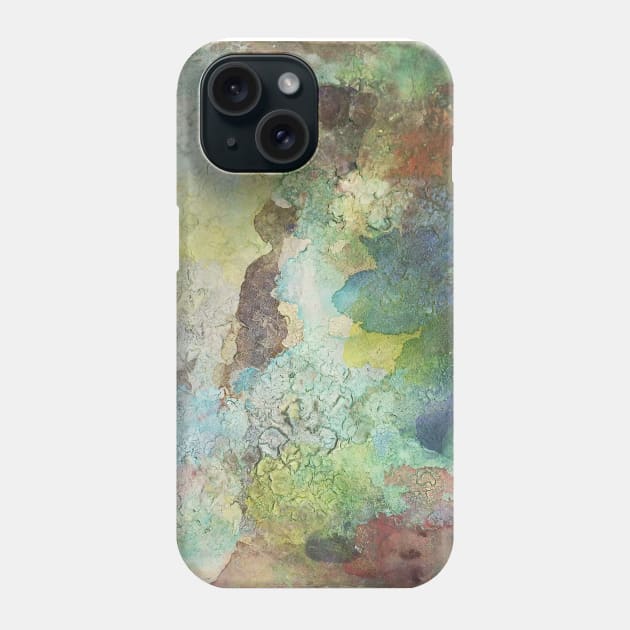 Abstract colorful Art Painting Phone Case by NJORDUR