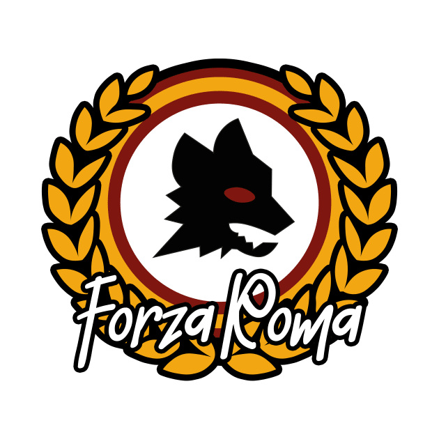 Forza Roma by lounesartdessin