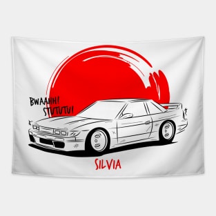 Silvia S13 Draw Tapestry