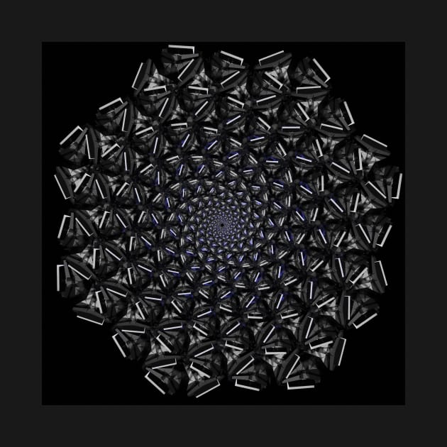 Fractal Geometry Mandala by jlevien