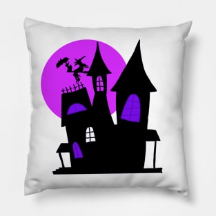 halloween scary evil pumpkin funny pumpkin head Pillow