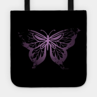 BUTTERFLY lilac, Logo Tote