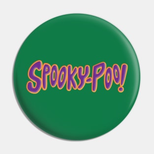 Spooky-Poo! Pin