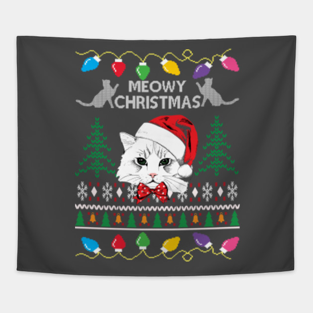 Cat Ugly Christmas Sweater by azim222