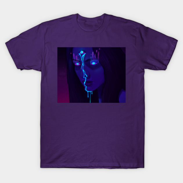 PsyGirl 1 - Psychedelic - T-Shirt