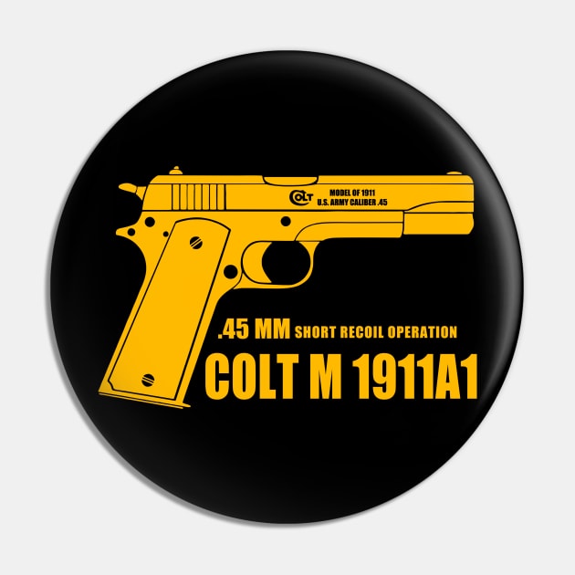 Colt M 45mm Pin by Niken12