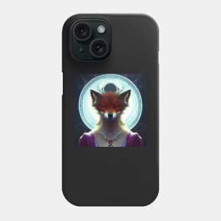 Celtic Fox God Phone Case