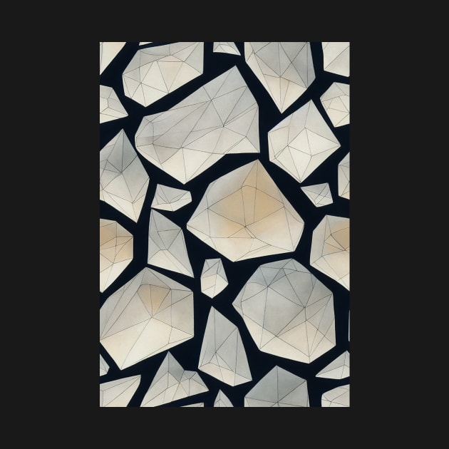 Jewel Pattern - Lowpoly Quartz, for a bit of luxury in your life! #5 by Endless-Designs