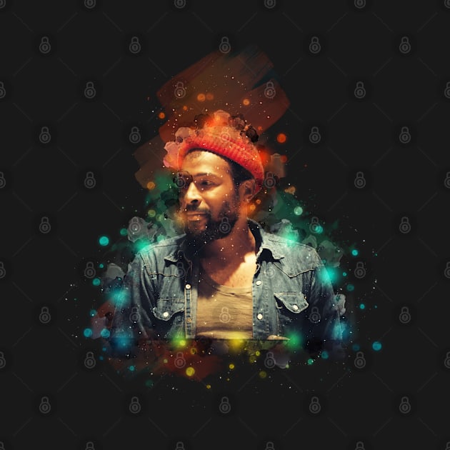 Marvin Gaye - Modern Art by MaydenArt