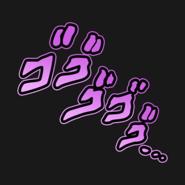 Jojo's Menacing - Jojos Bizarre Adventure - T-Shirt | TeePublic