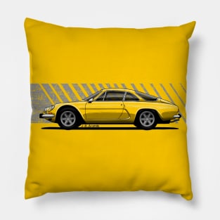 The beautiful and light classic french sports car Pillow