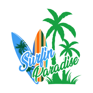 Summer, Surfin Paradise T-Shirt