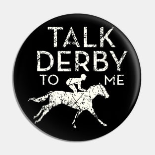 Funny Horse Racing Derby Race Owner Lover Pin