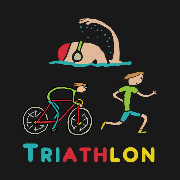 Triathlon by Mark Ewbie