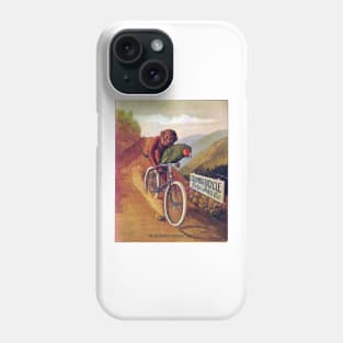 Monkey and Parrot on a Bike Phone Case