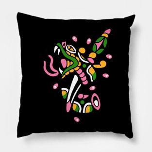 Snake dagger Pillow