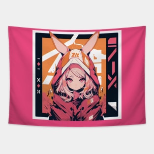 Bunny Girl #1 Tapestry