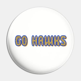 Go Hawks SUNY New Paltz Pin