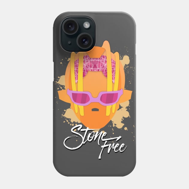 STONE OCEAN | STONE FREE TRANSPARENT Phone Case by Gantahat62 Productions