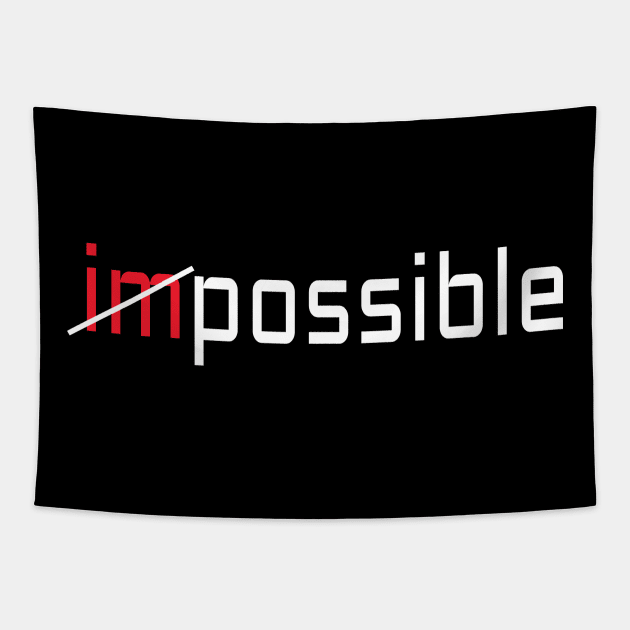 Impossile is Possible Tapestry by ShopiLike