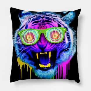 Crazy Tiger Pillow