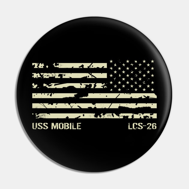 USS Mobile Pin by Jared S Davies