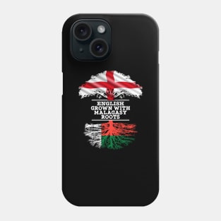 English Grown With Malagasy Roots - Gift for Malagasy With Roots From Madagascar Phone Case