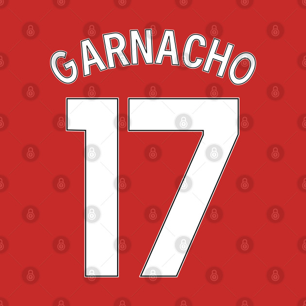 Garnacho Football Shirt by Footie Prints