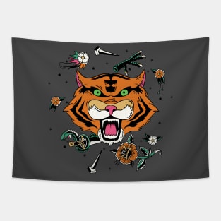 Tiger fury Tapestry