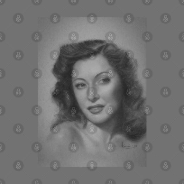 Barbara Stanwyck by jkarenart