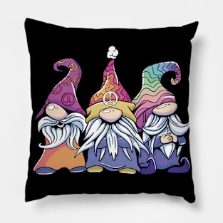 Groovy Gnome Gathering Pillow